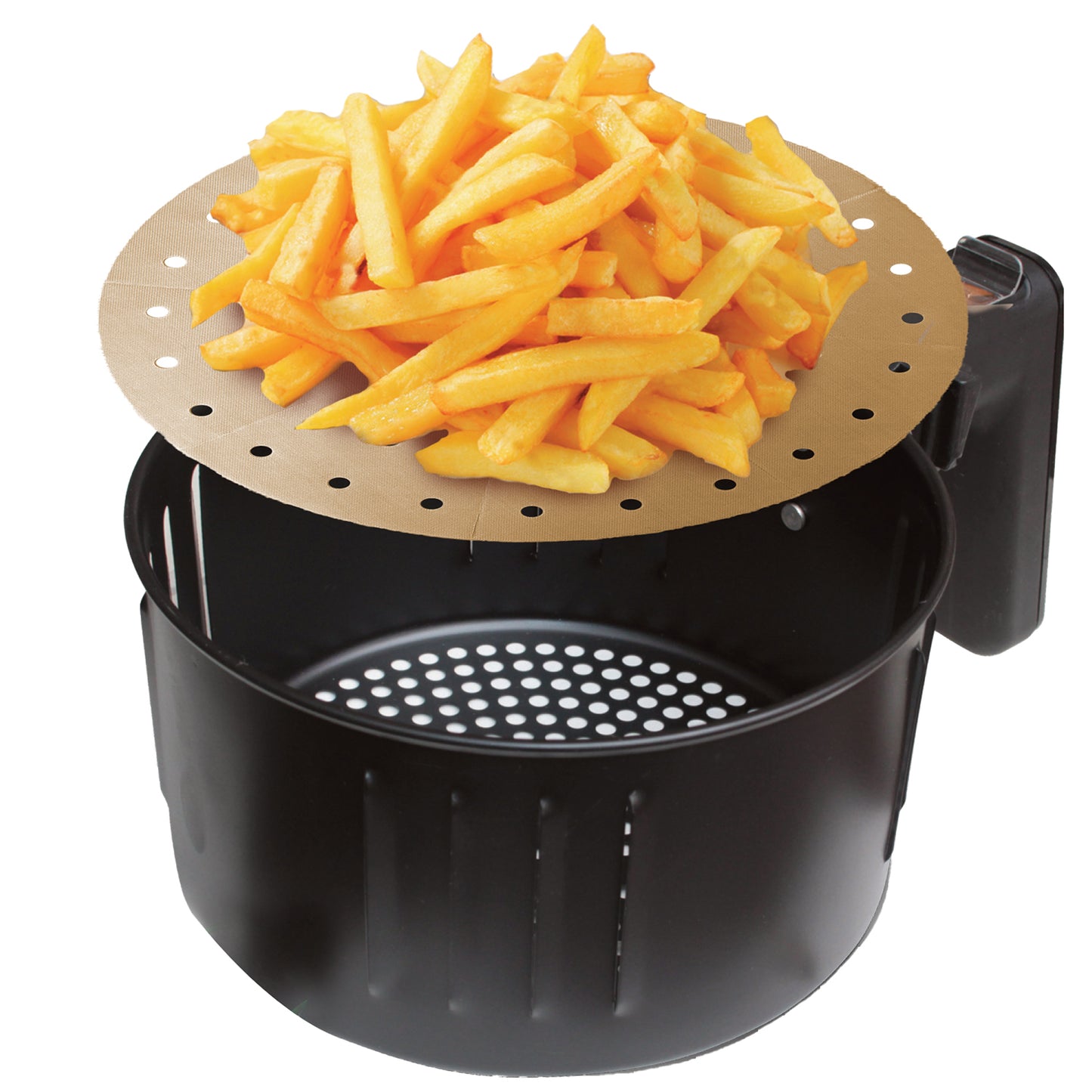 Air Fryer Liner, Gold, Perforated, up to 7L, pack of 2
