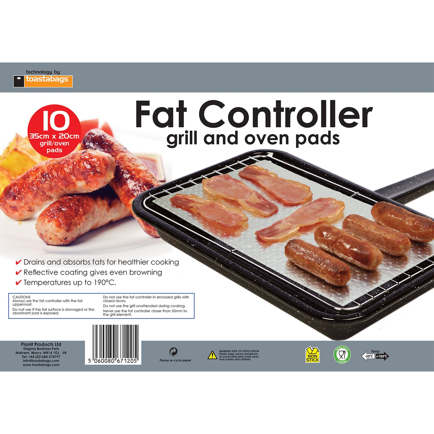 Fat Controller - Grill & Oven Pads