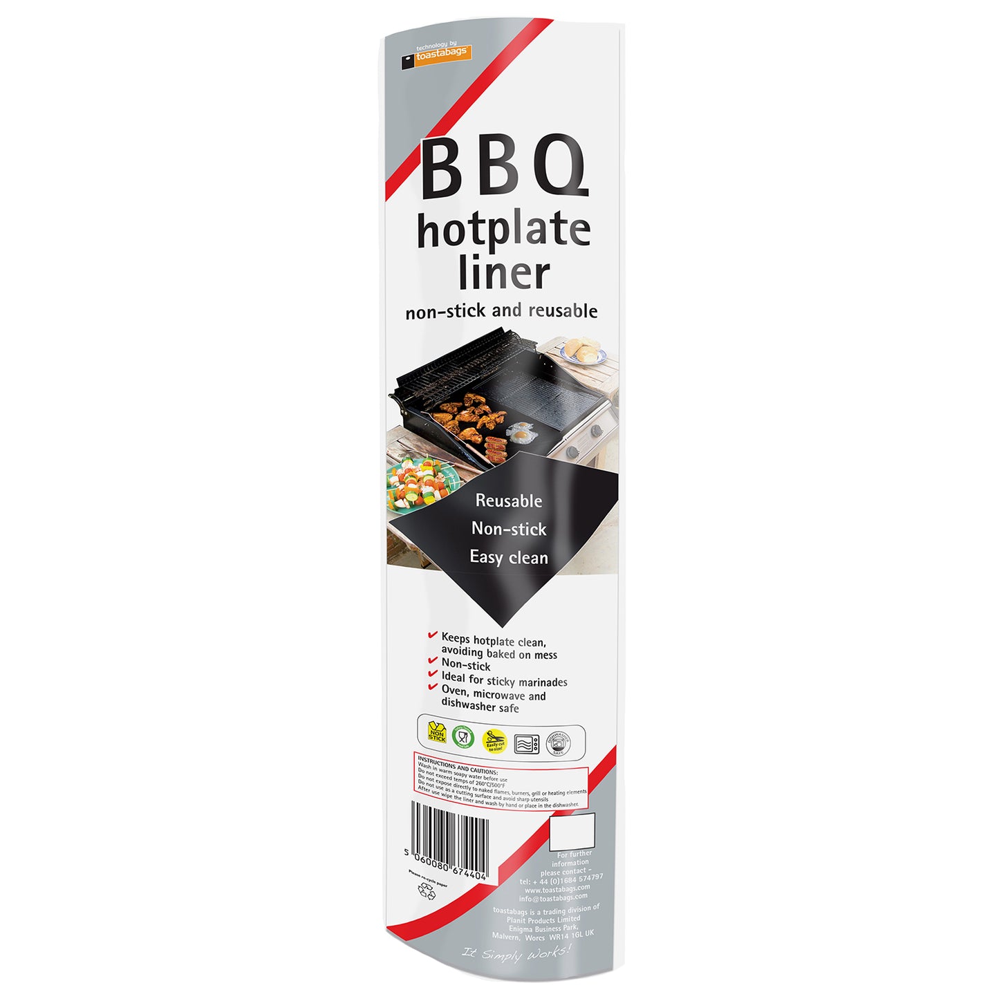 BBQ Hotplate Liner