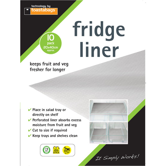 Fridge Liners 10 Silver Pads - Limited Edition Online Exclusive 50% Off
