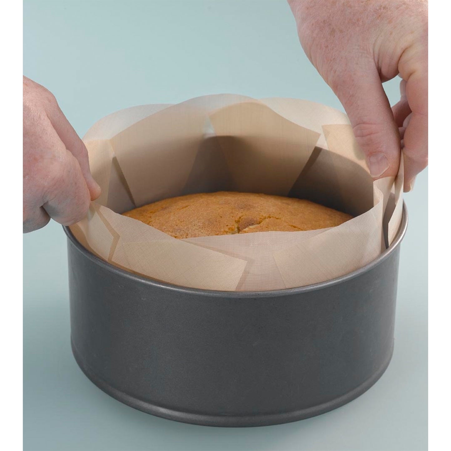 Universal Cake Tin Liner - Fits 7", 8" & 9" Tins, pack of 2
