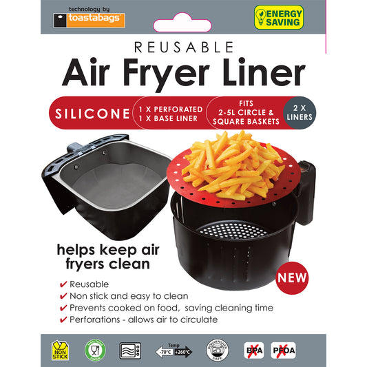 Air Fryer Liner - Silicone 2pk