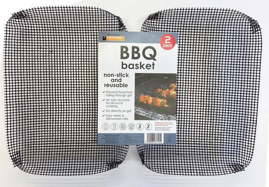 BBQ Mesh Grill Basket 2 Pack