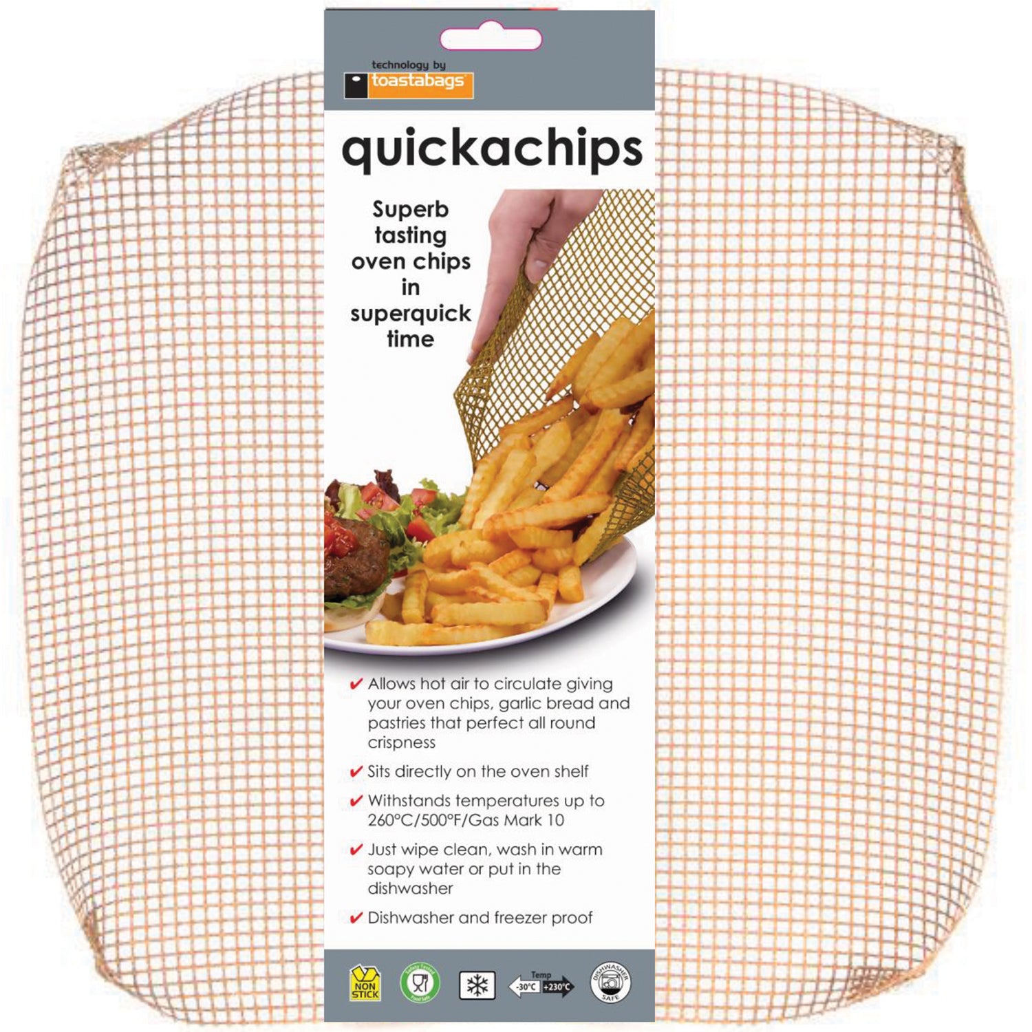 Chip shop mesh tray