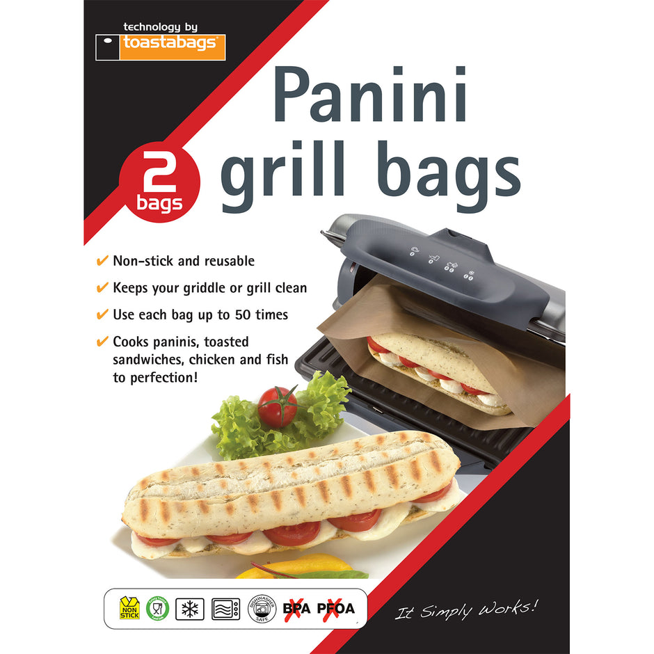 TOASTABAGS NON-STICK REUSABLE BAKING LINER 30 X 40CM 230G - BLACK TOASTABAGS NON-STICK REUSABLE BAKING LINER 30 X 40CM 230G - BLACK