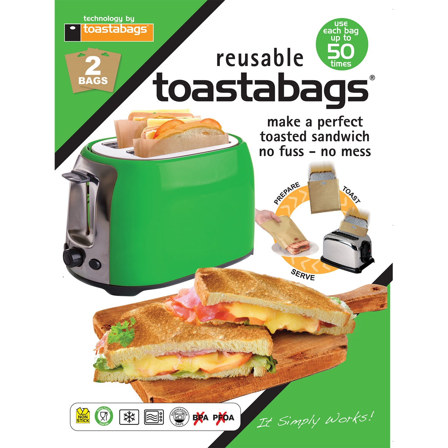 Toastabags - 50 Use