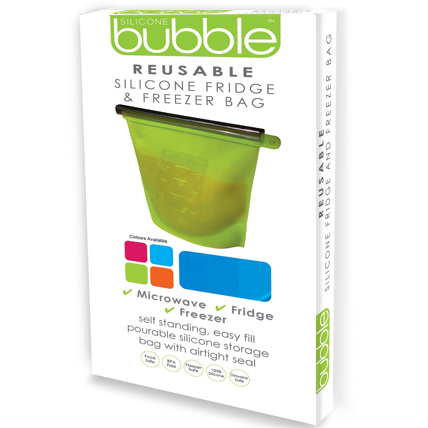 Bubble Silicone Fridge & Freezer Bag